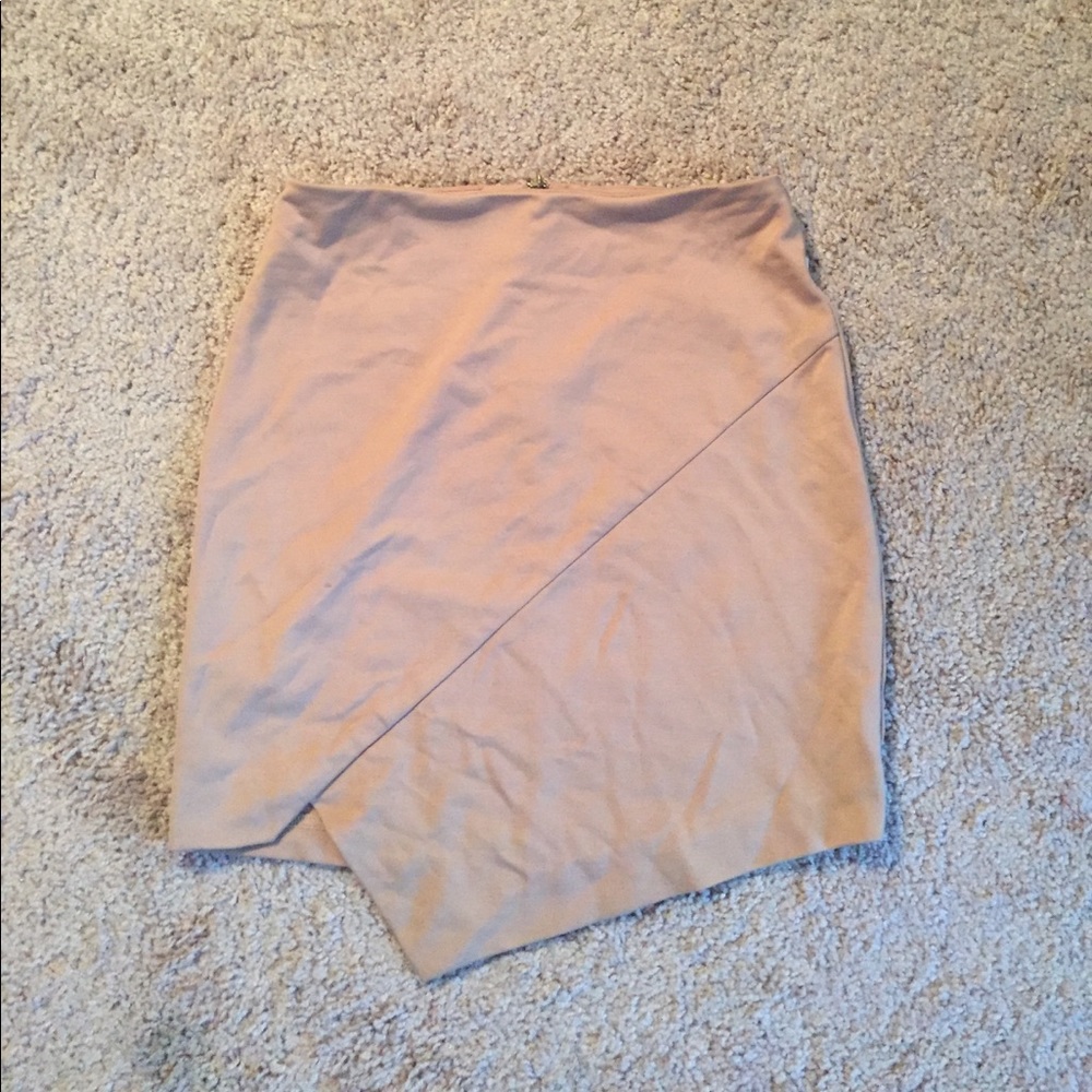 Tobi Asymmetrical Mini Skirt