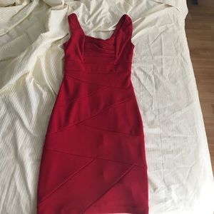 Red dress