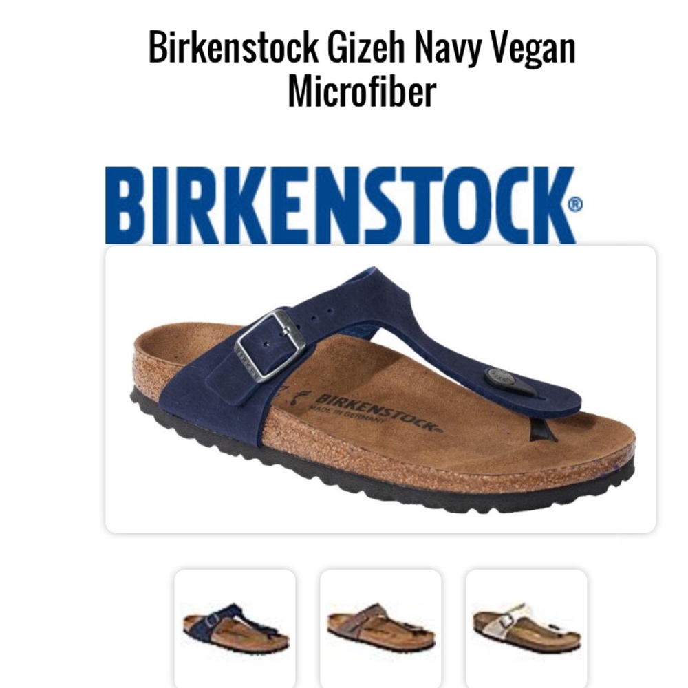 ISO vegan microfiber gizeh in navy 38m