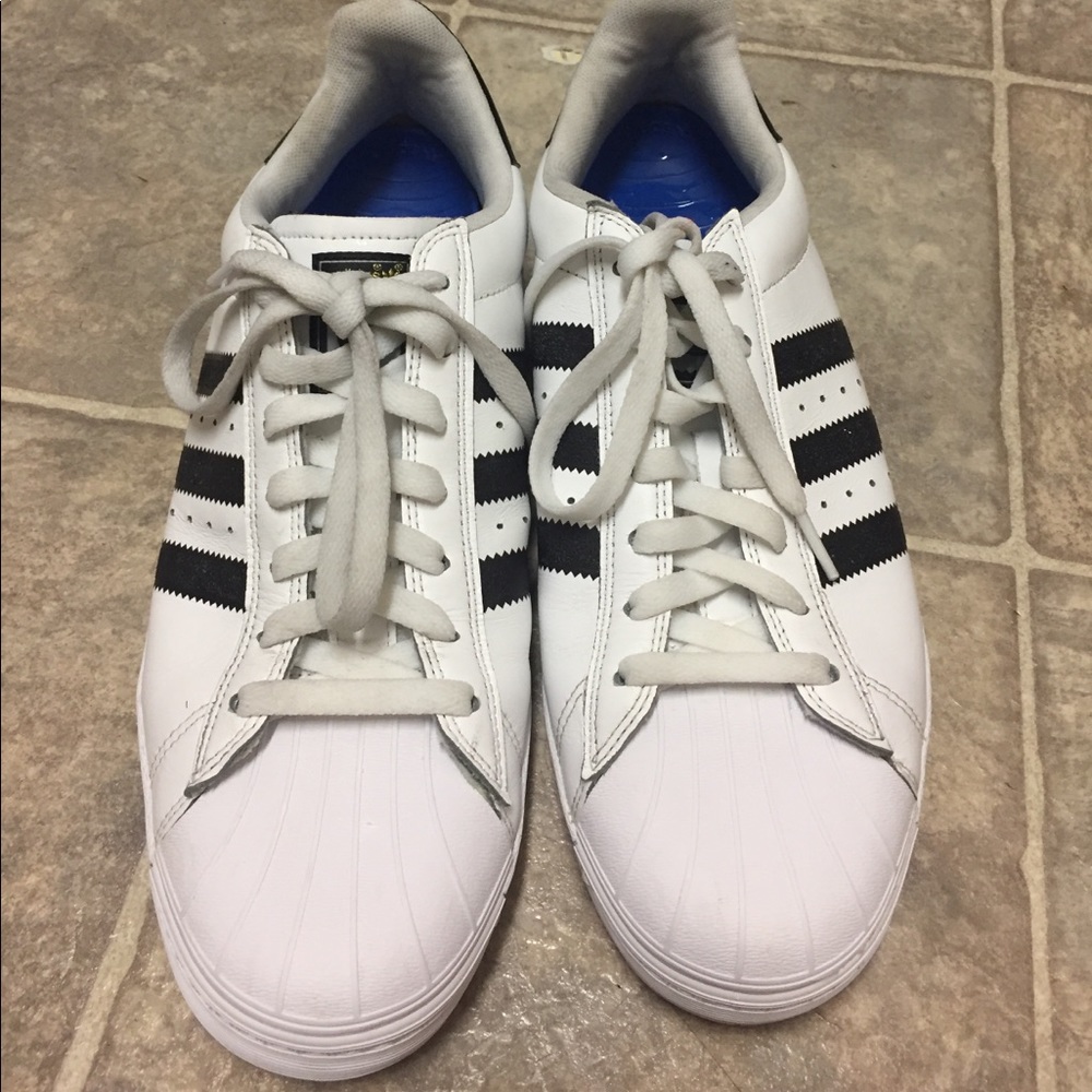 Adidas Super Stars Size 9.5 US