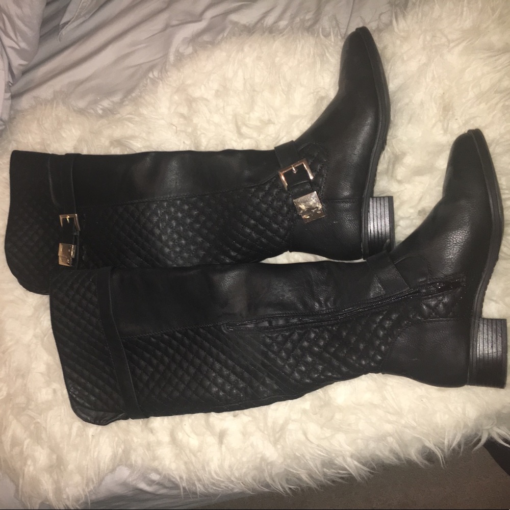 Knee High Black Boots