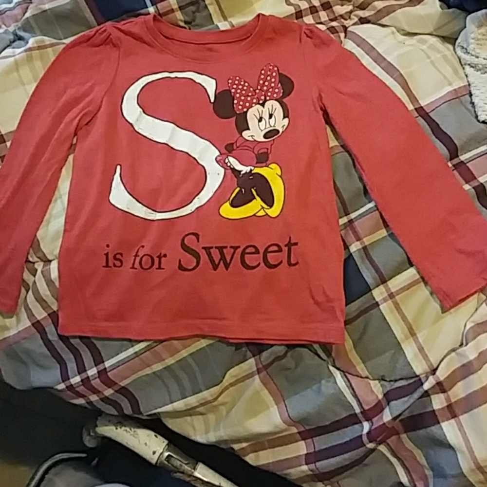 Old Navy Minnie Mouse 3t girls Shirt Great Conditi
