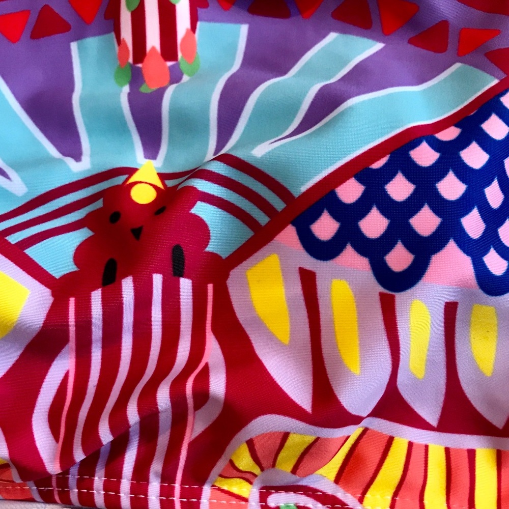 Patterned Racerback Bikini Set - image 2