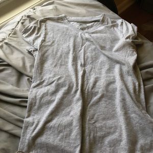 Grey champions workout shirt