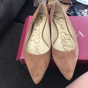 Sam Edelman Tan Flats