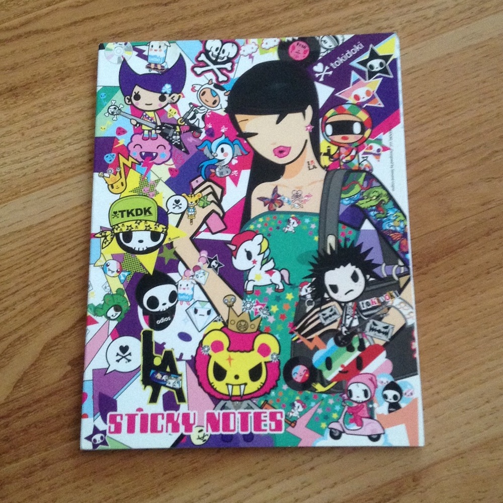 Tokidoki Sticky Notes Book
