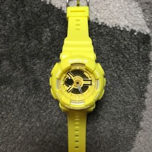 Casio Women's BA110BC Baby G Shock Watch Yellow