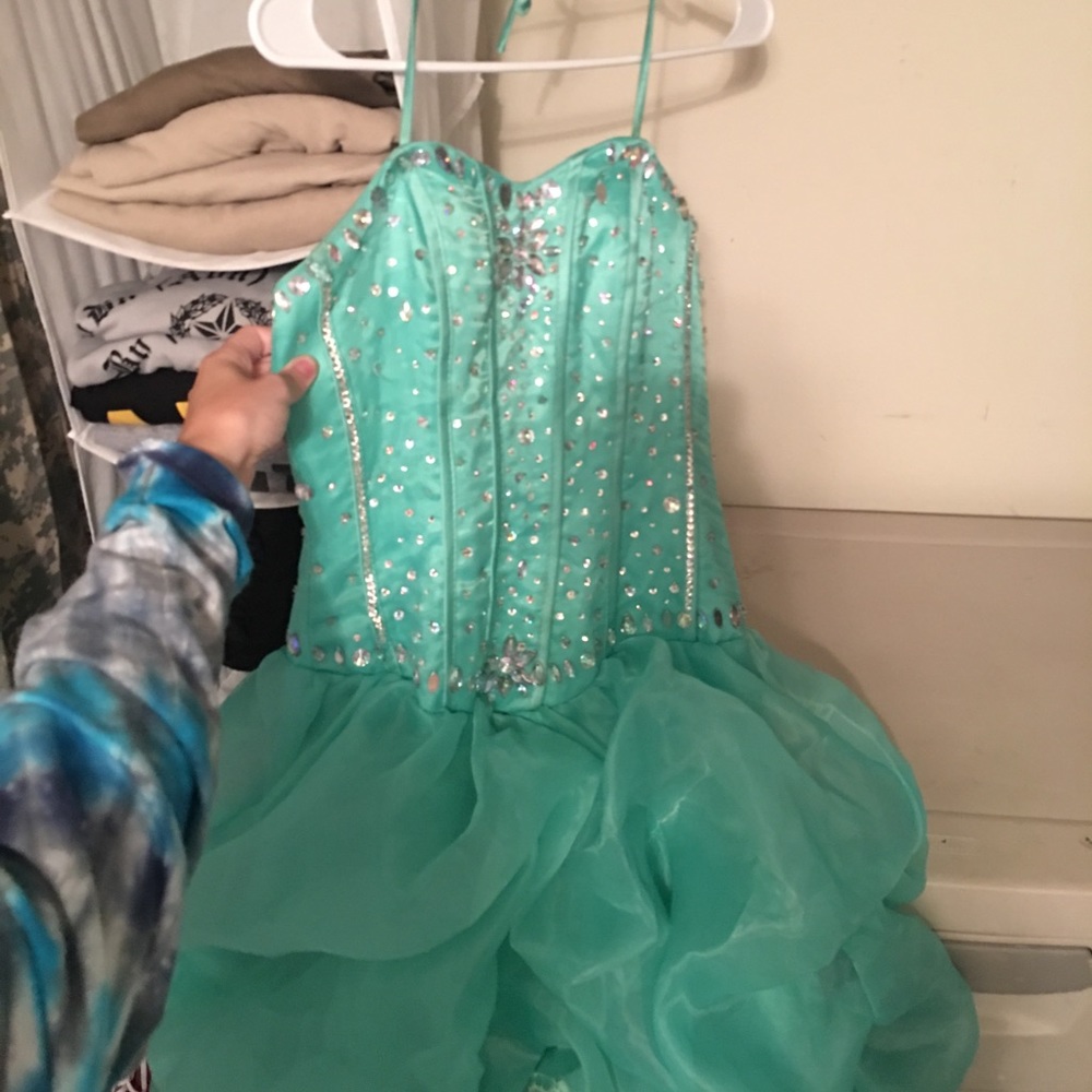 beautiful mint dress
