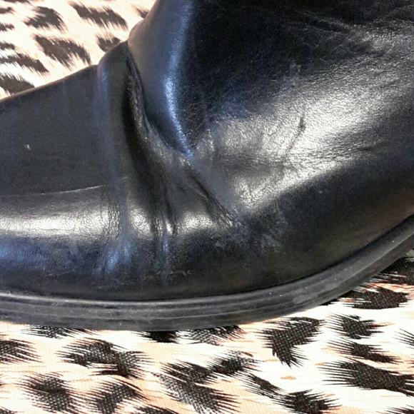 Leather ankle boots. 8 1/2 m, nice - Picture 6 of 6