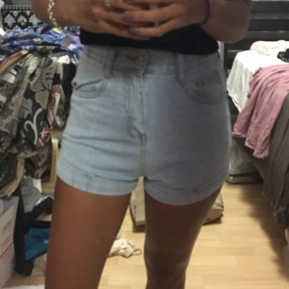 Mom shorts size 27