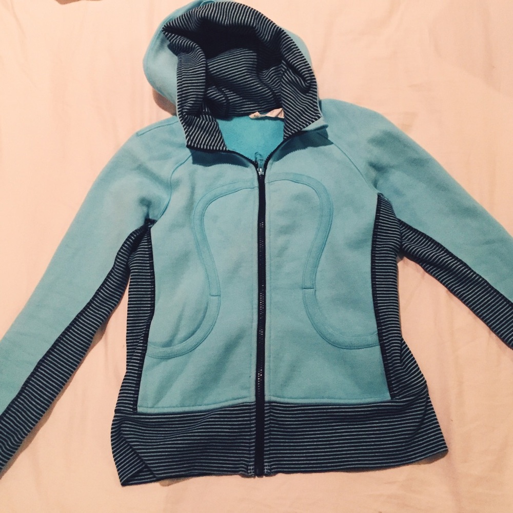 Lululemon Scuba Jacket in Blue
