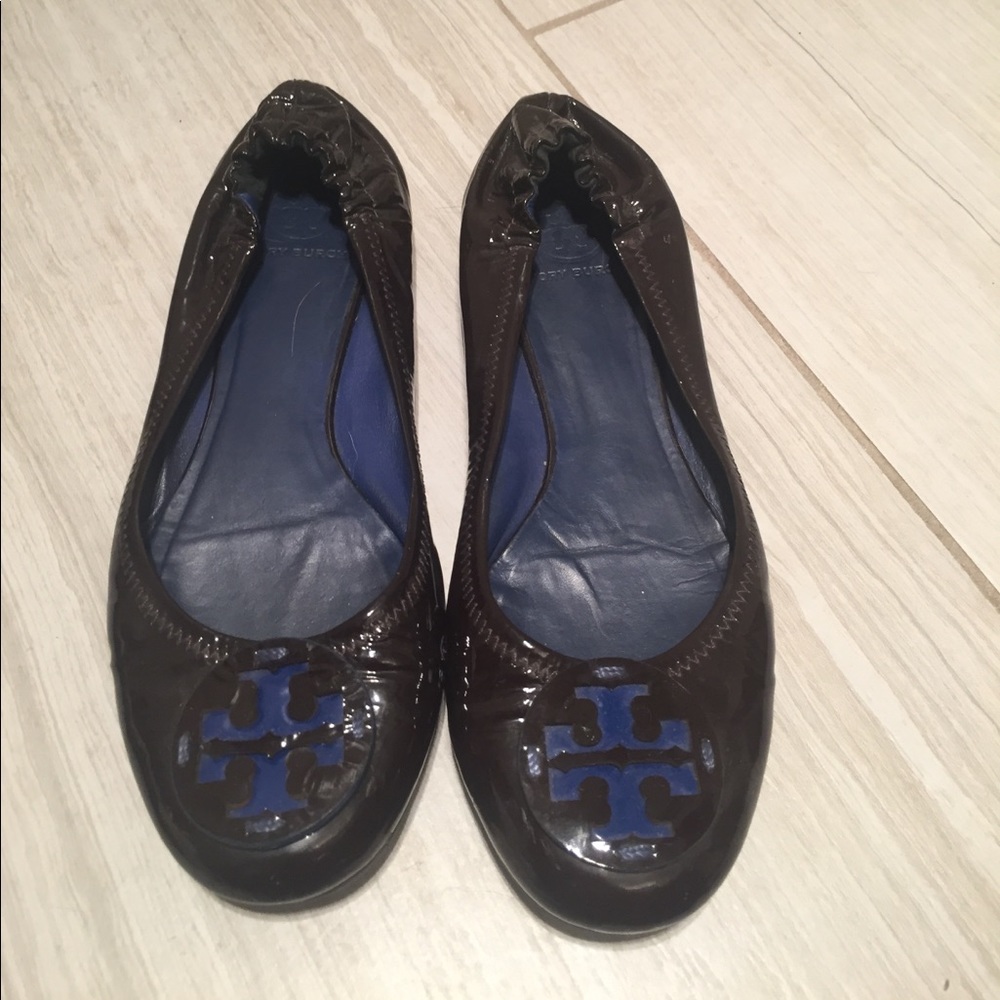 Tory Burch Patent Leather Flats
