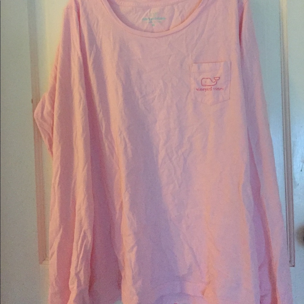 Vineyard Vines Pink Tee