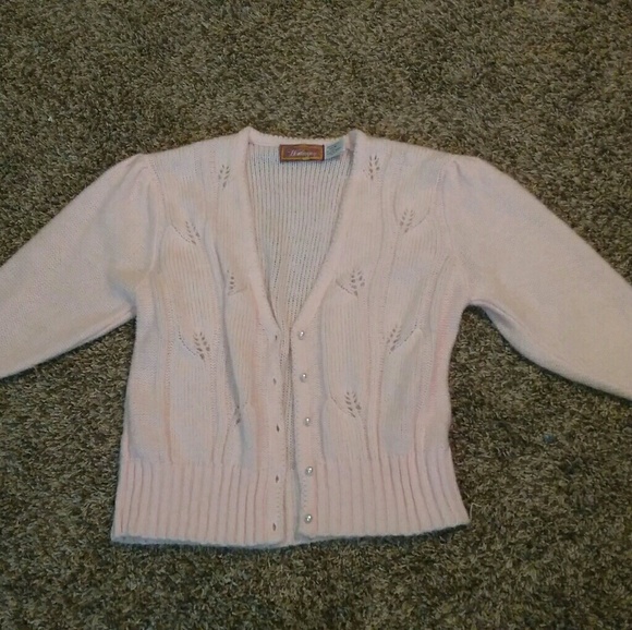 Pink Knit Cardigan - Picture 1 of 3