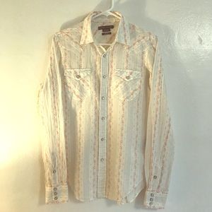 Ralph Lauren western style floral shirt