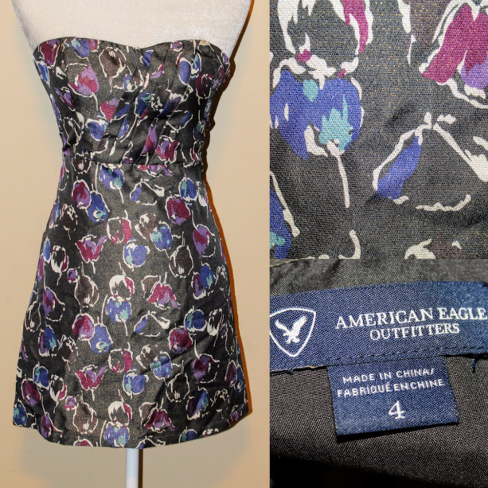 American Eagle Outfitters Strapless dress Size 4