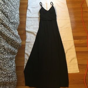 Victoria's Secret black maxi dress