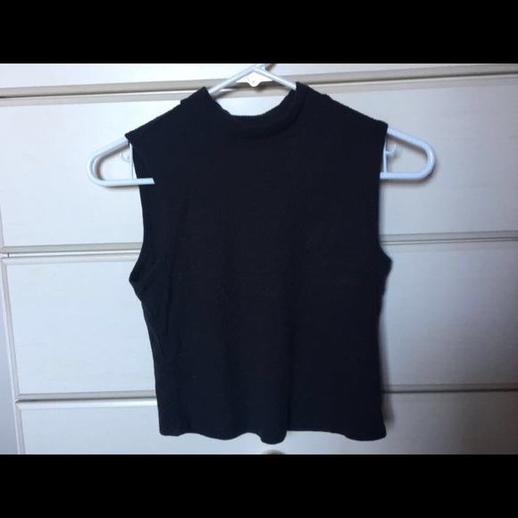 Joe Boxer Tops - Black turtle neck crop top