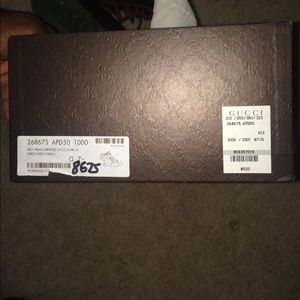 Gucci high top sneakers