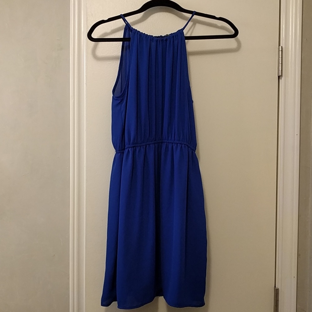 New blue sun dress
