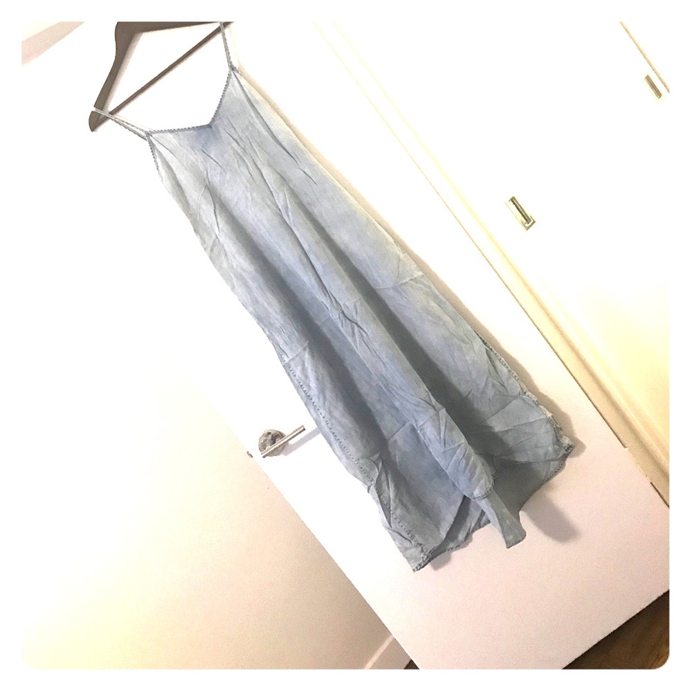 Gap Chambray Maxi Dress