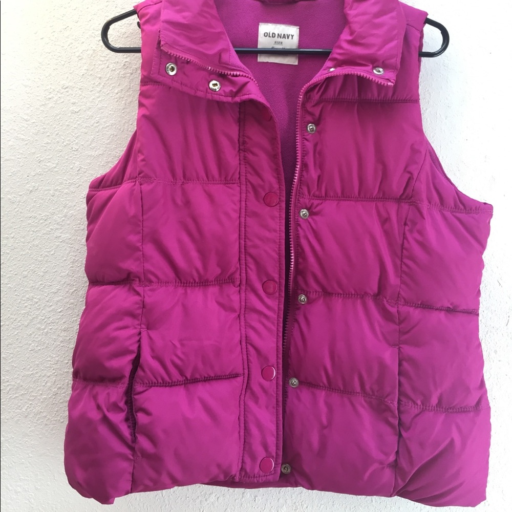 New pink vest