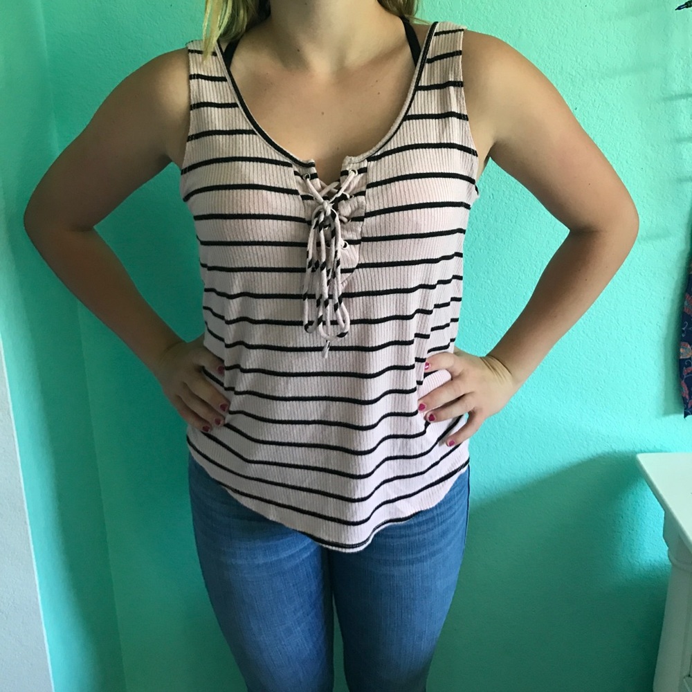 Striped tank