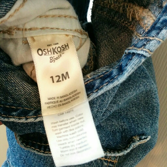 OshKosh Denim overalls! - Picture 3 of 3