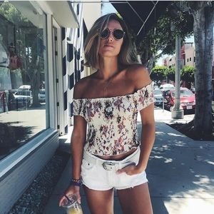 Off the shoulder LF top