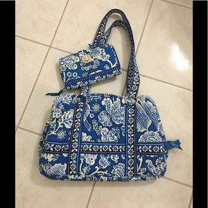 Vera Bradley Purse and Matching Wallet