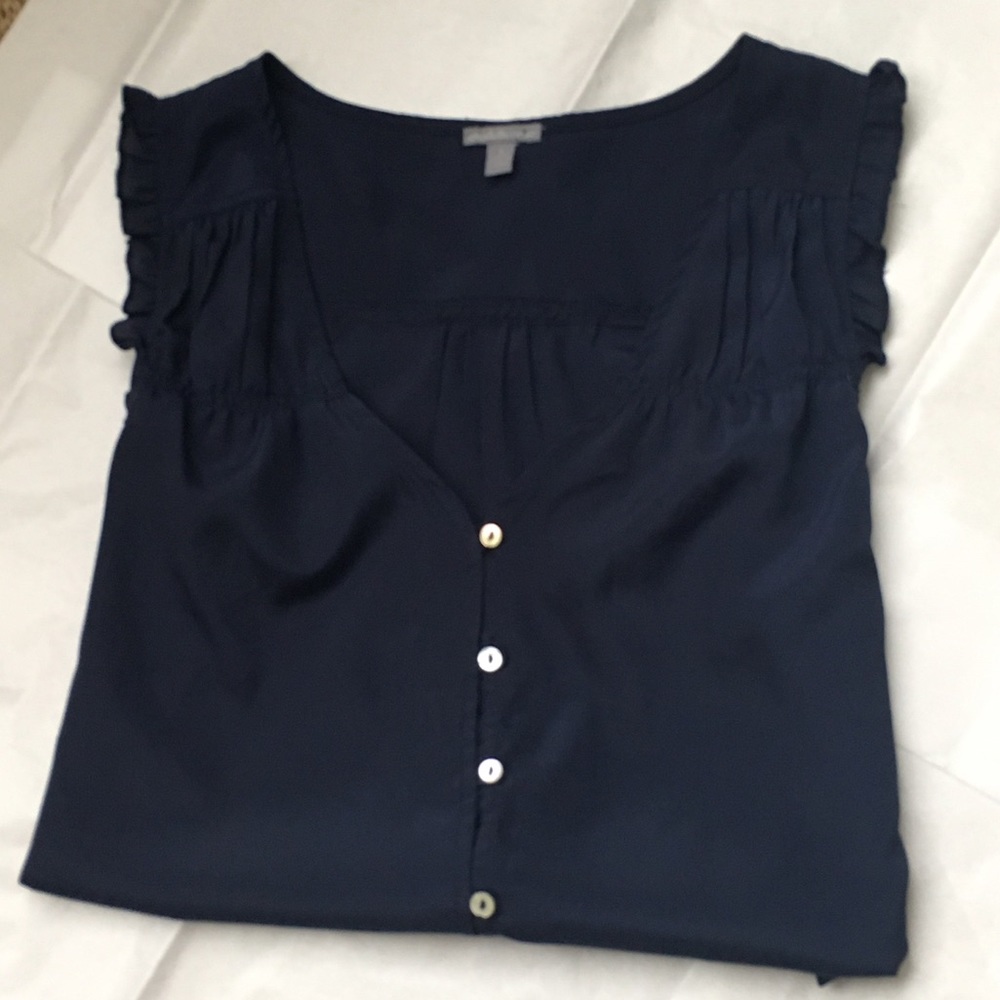 *MOVING SALE*BUY NOW* Navy Blue Blouse