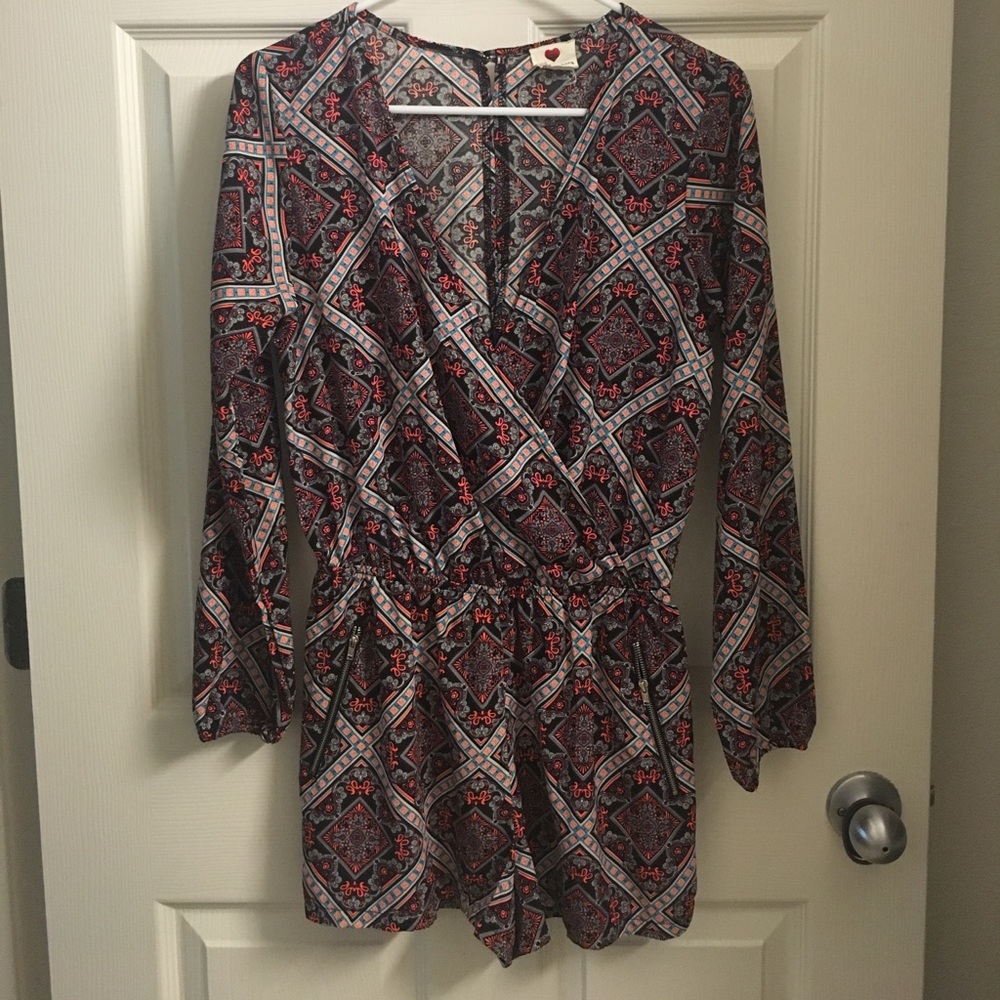 One Clothing Multicolored Romper