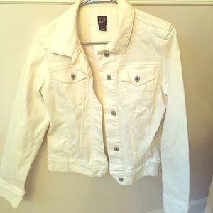 White Denim Jacket