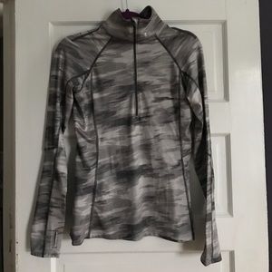 Under Armour camo quarter zip