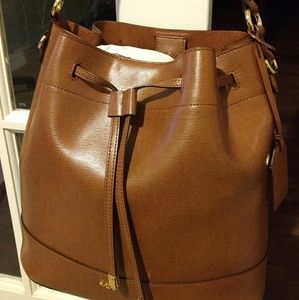 Ralph Lauren drawstring purse.. Great purse..