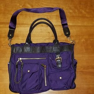 JPK Paris deep rich purple handbag