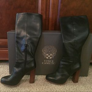 Vince Camuto tall black boots