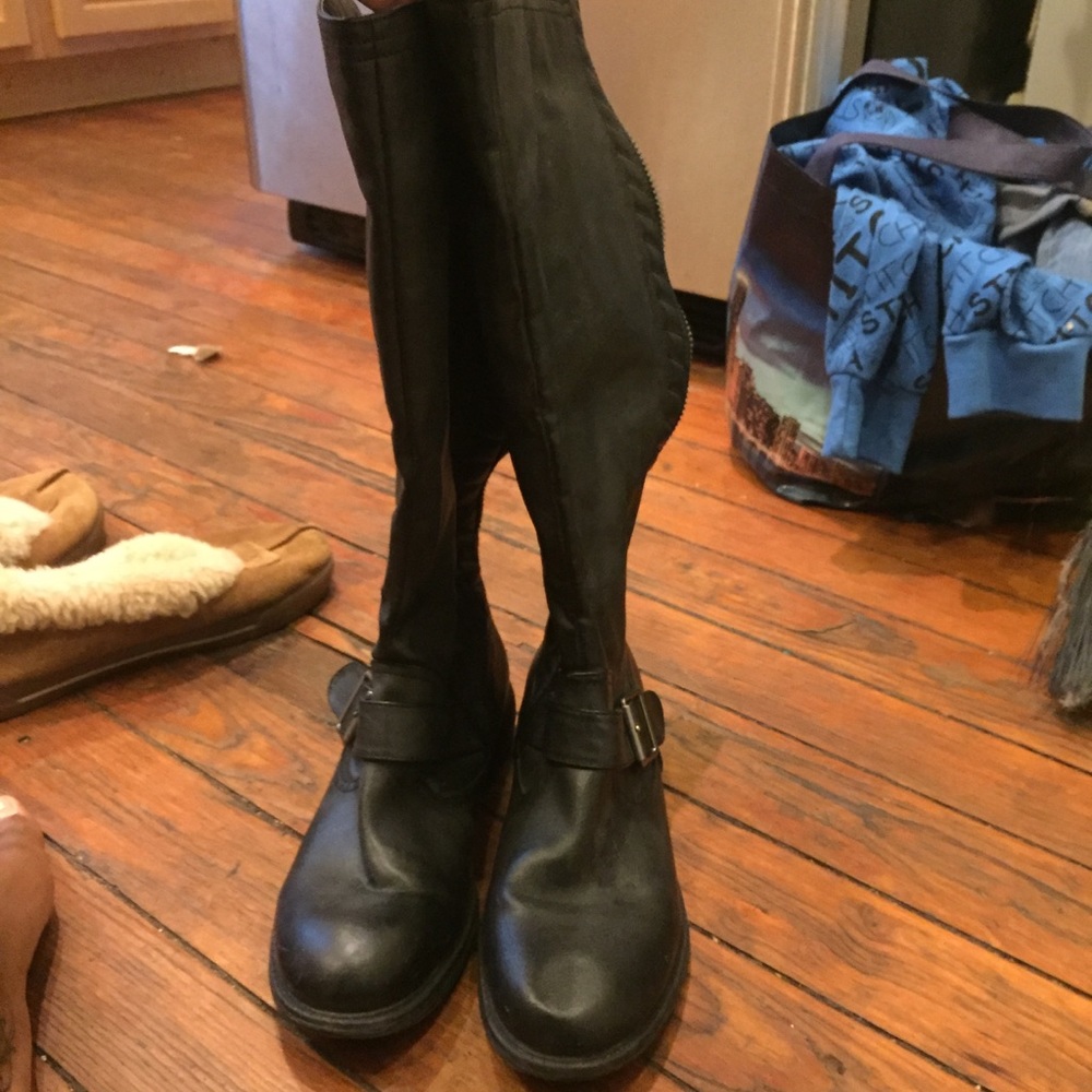 Black Riding Boots