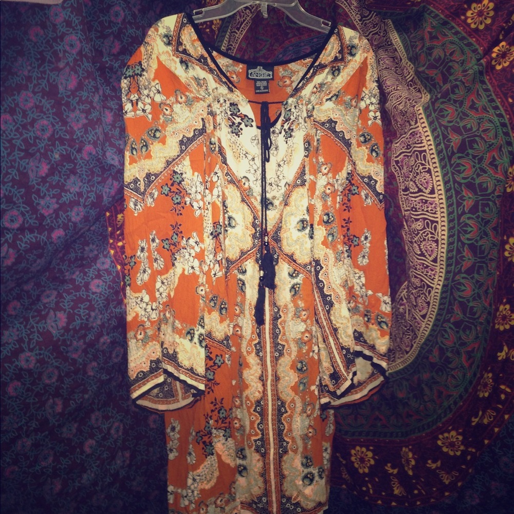 Boho Multi-Colored Dress