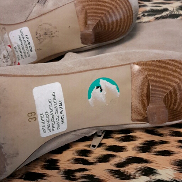 Tan suede boots, Italian made.by Gegrge - Picture 8 of 8