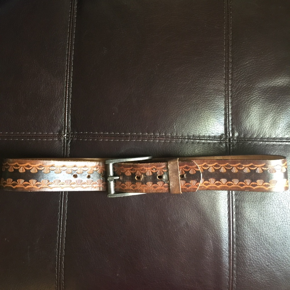 Vintage Super Cute Genuine Leather Belt