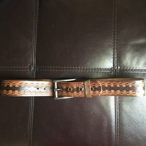 Vintage Super Cute Genuine Leather Belt