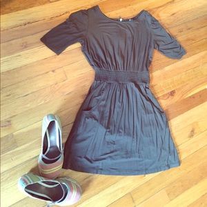Olive Dress with pockets