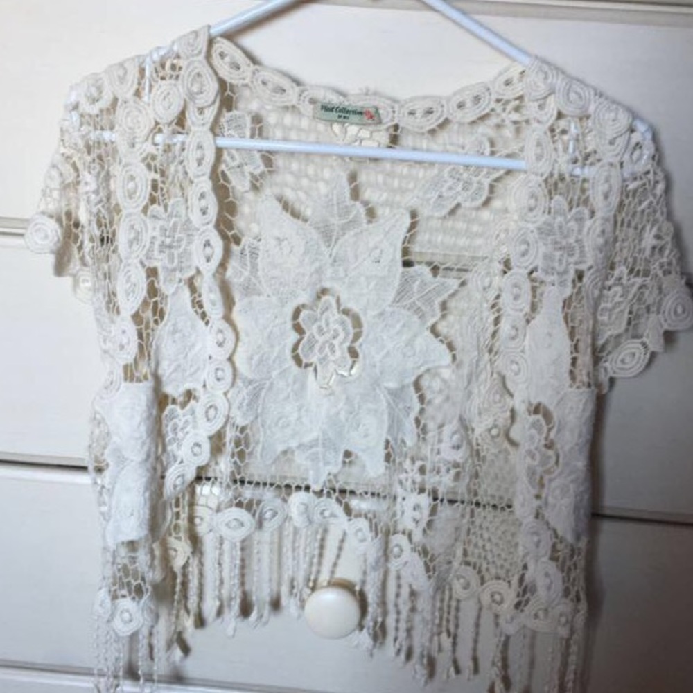 Lace cardigan