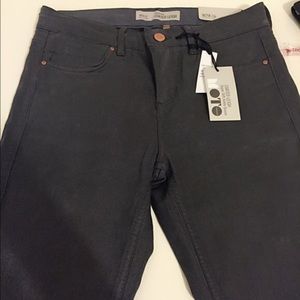 TOPSHOP MOTO Coated Leigh - skinny