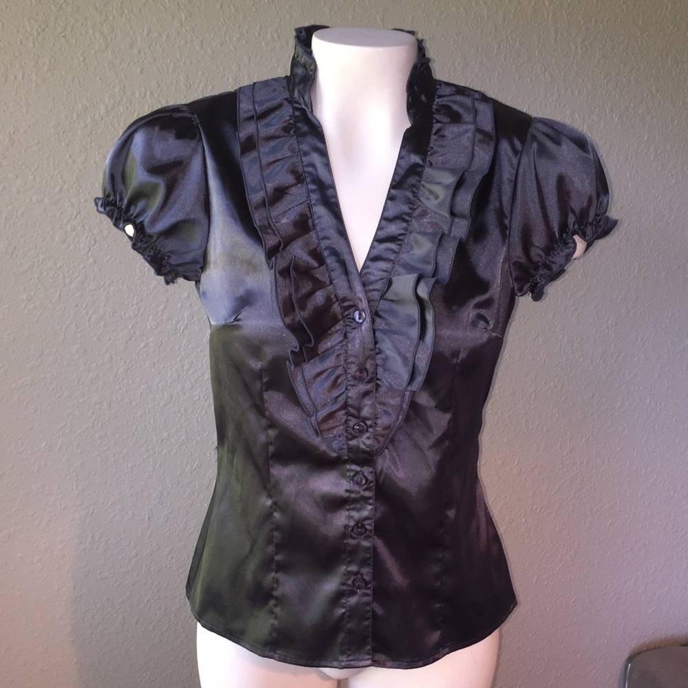 IZ Byer top Sateen black/charcoal