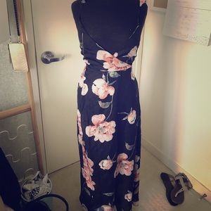 BNWT maxi tie dress
