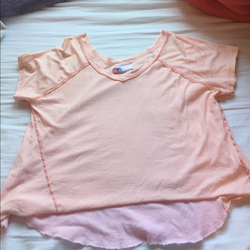 short sleeve free people tee