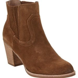NEW DOLCE VITA Brown Suede Ankle Boots 8.5