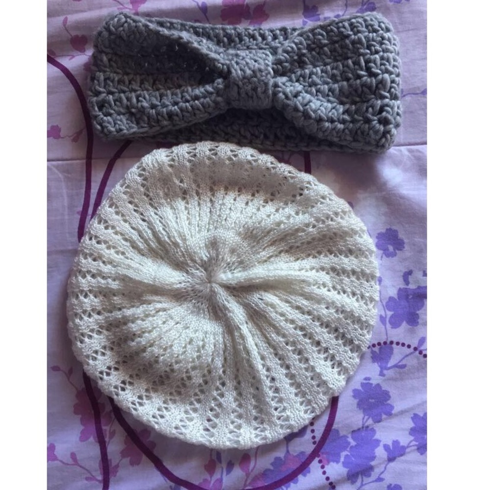 Beanie and headband